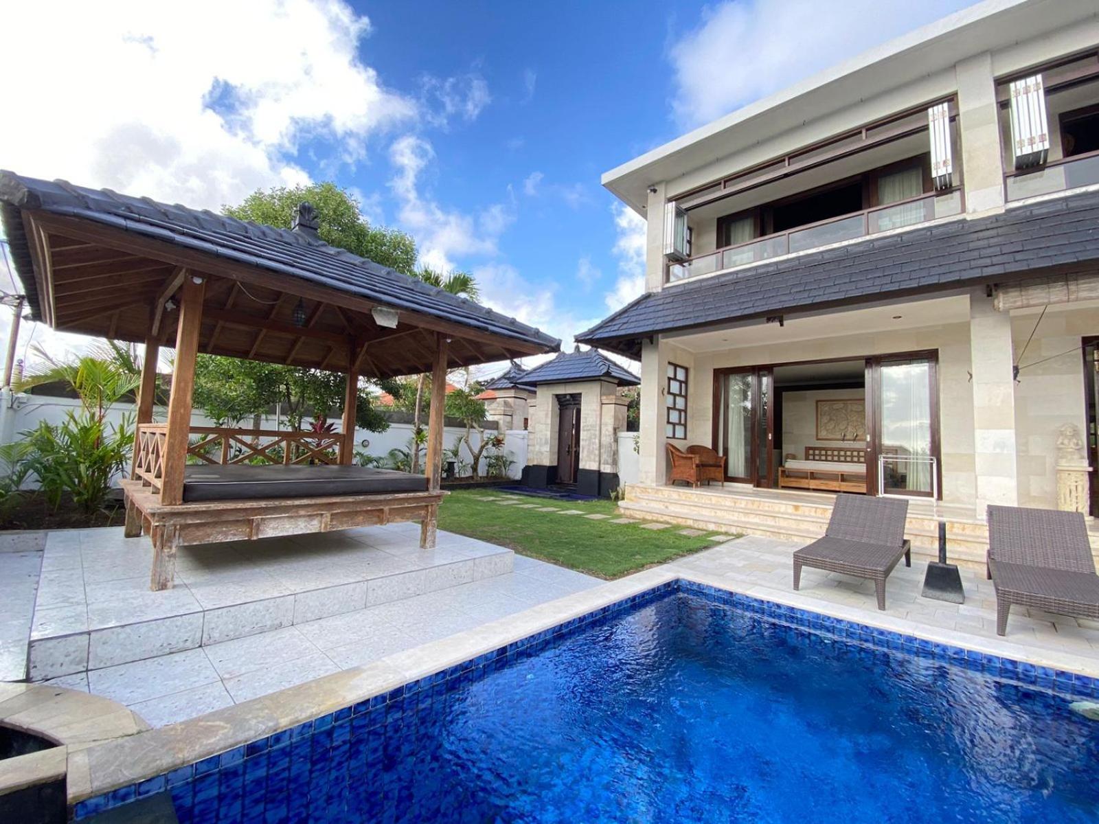Villa Dikebun Ungasan Esterno foto